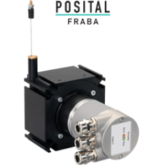 Абсолютен енкодер, линеен, интерфейс Profibus dp, 16 bit (65536 импулса), куплунг съединител - 3 x кабелен щуцер, IP64 / IP65, дължина на измерването 3.00 m (9.84'), метален корпус, ориентация на съединителя radial 3